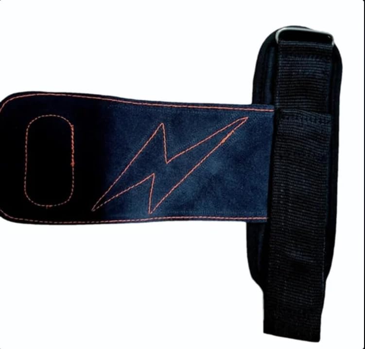 Weightlifting Grip Straps with Wide Wrist Wrap, Suede Palm Cushion, for Deadlifts, Chin-Ups and Kettlebell Swings (Pack of 2)-image-35