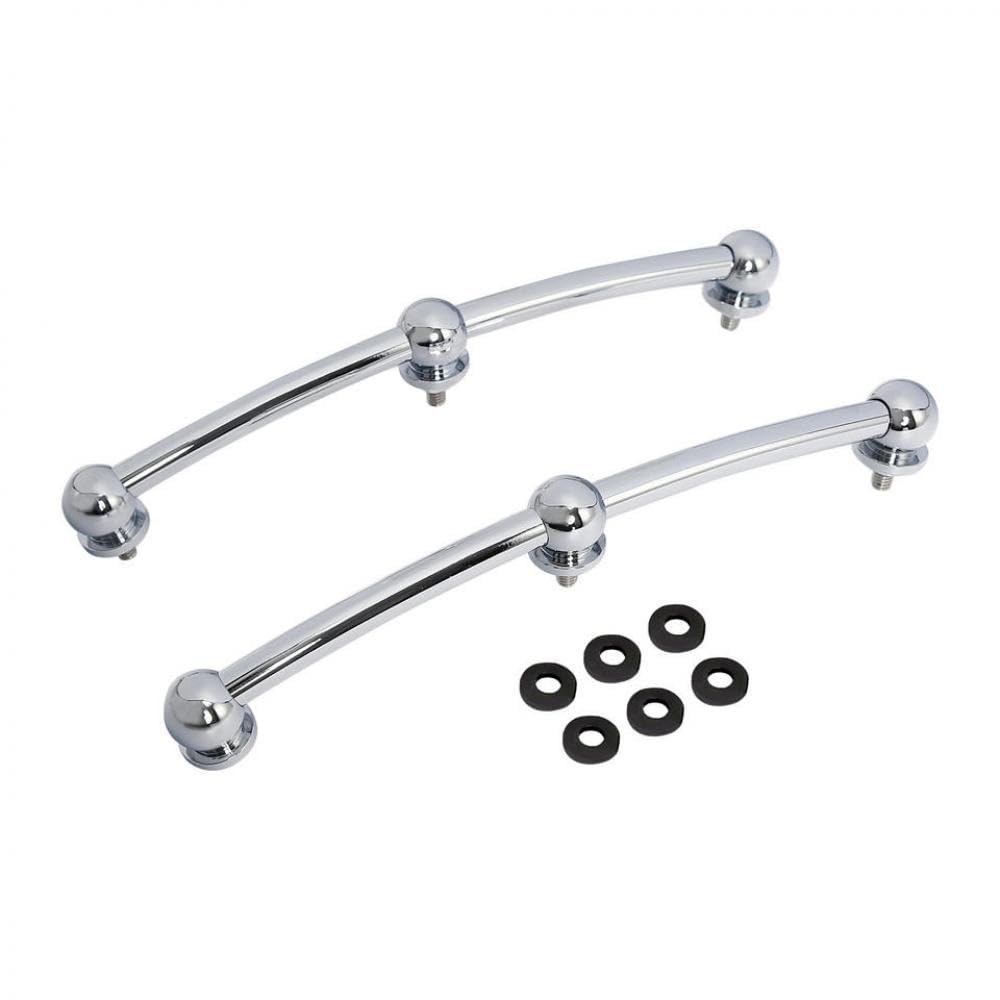 Moldura Lateral del Guardabarros Delantero de Motocicleta Compatible con Patrimonio softil flstc Deluxe flstn Springer Modelos 1986 a 2017