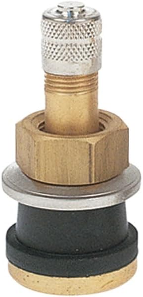 Ascot TR501 1-1/2" Brass Clamp-in Tubeless Tire Truck Valve Stem (.625) (25)