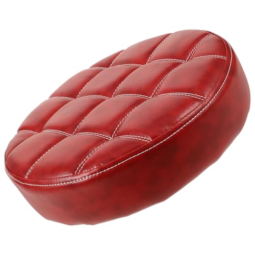 Coussin siège de remplacement rond en PU pour tabouret de bar et chaise d'école - 2