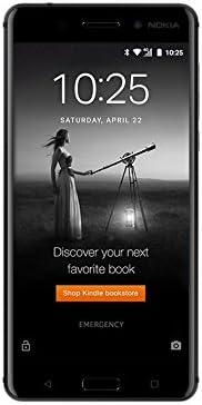 Nokia 6 - 32 GB - Unlocked (AT&T/T-Mobile) - Black - Prime Exclusive - with Lockscreen Offers & Ads