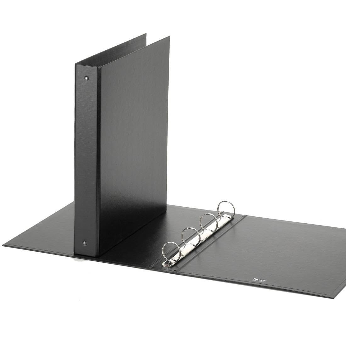 Favorit Raccoglitore 4 Anelli Formato 22x30 cm Diametro 30 mm Colore Nero