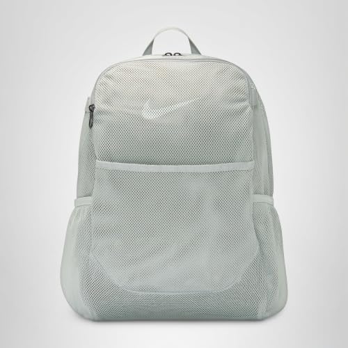 Nike Brasilia Mesh Backpack, Light Smoke Grey/Light Smoke Grey/White, MISC - 5