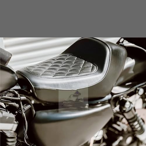 Asiento pasajero trasero para solucionar la falta de espacio en Sportster 48 3