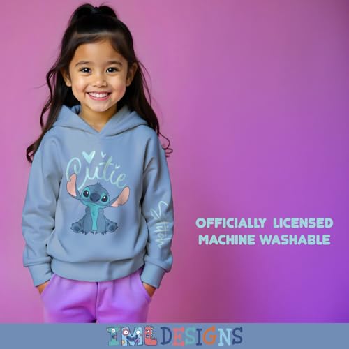 Sweat enfant Disney pull à capuche Stitch Minnie vêtement coton