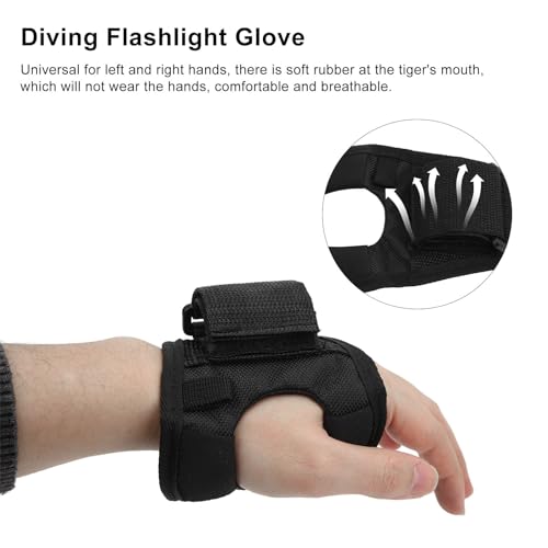 Gants de plongée souples pour exploration marine et plongée nocturne