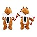 Disney Store Official Chip 'n Dale Cupid Plushy Gift Set - Cute Stuffed Animal Pair with Furry Wings & Felt Accessories, of Plush Toys for Valentine’s Day