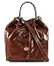 Produktbild The Bridge Story Donna - Beuteltasche Leder 28 cm marrone
