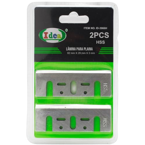 Kit Lâmina Faca Para Plaina Elétrica 82mm Makita Sh Profield Bosch 2 Peças
