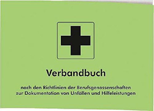 SÖHNGEN® Verbandbuch DIN A5/8001008, grün
