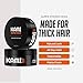 Kami Hair Clay for Men - Strong Hold, Matte Finish for Thick Hair, Long-Lasting Styling Clay for Texture, Volume, & All-Day Control -Hair Care Product