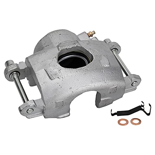 Image of TRQ Front Driver and Passenger Side Brake Caliper Set Compatible with 1978-1996 Chevrolet Caprice