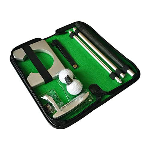 Kit de práctica de golf para el hogar y viajes: mejora tu putt en el salón o la oficina