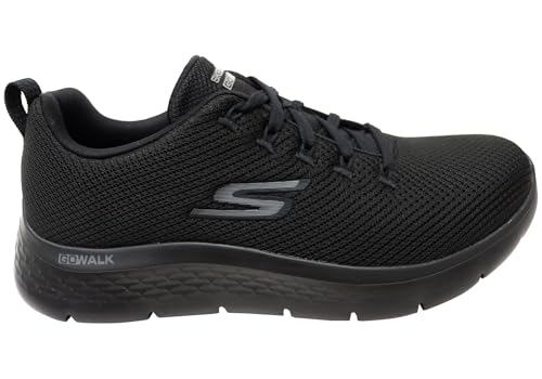Skechers Go Walk Flex Vespid Zapatillas para Hombre, Black, 44 EU