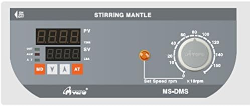 Mtops DMS633 PID Controlled Stirring Heating Mantle,500ml,220V, Round Bottom Flask