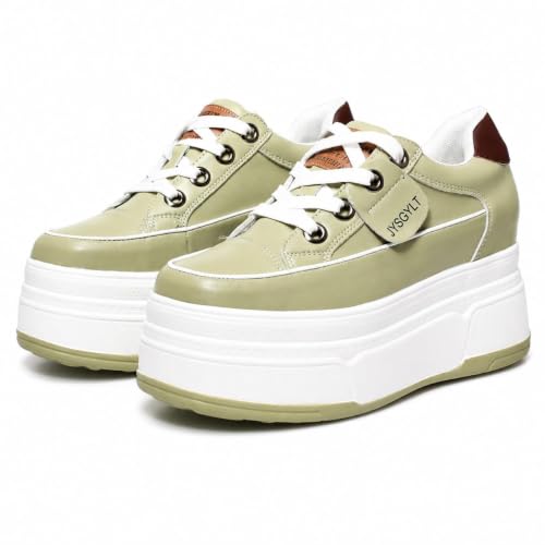 Image of Platform Sneakers for Women Chunky Casual Lace Up Comfort Shoes