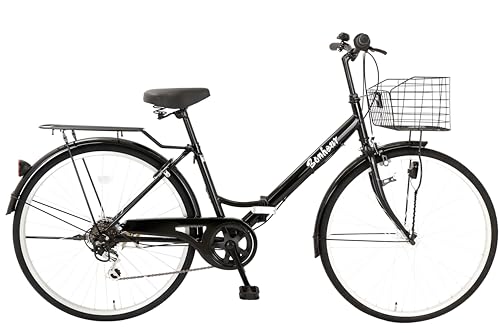 シティサイクル ブラック 26インチ 前カゴ付き カゴ付きクロスバイクのご提案 | セオサイクル志木店