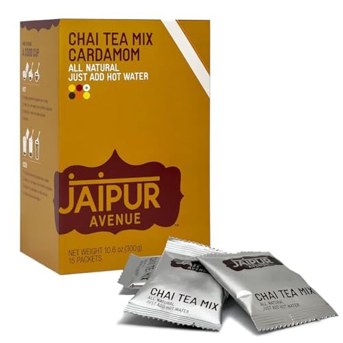 Jaipur Avenue Chai Tea Mix - Cardamom (15 Servings)