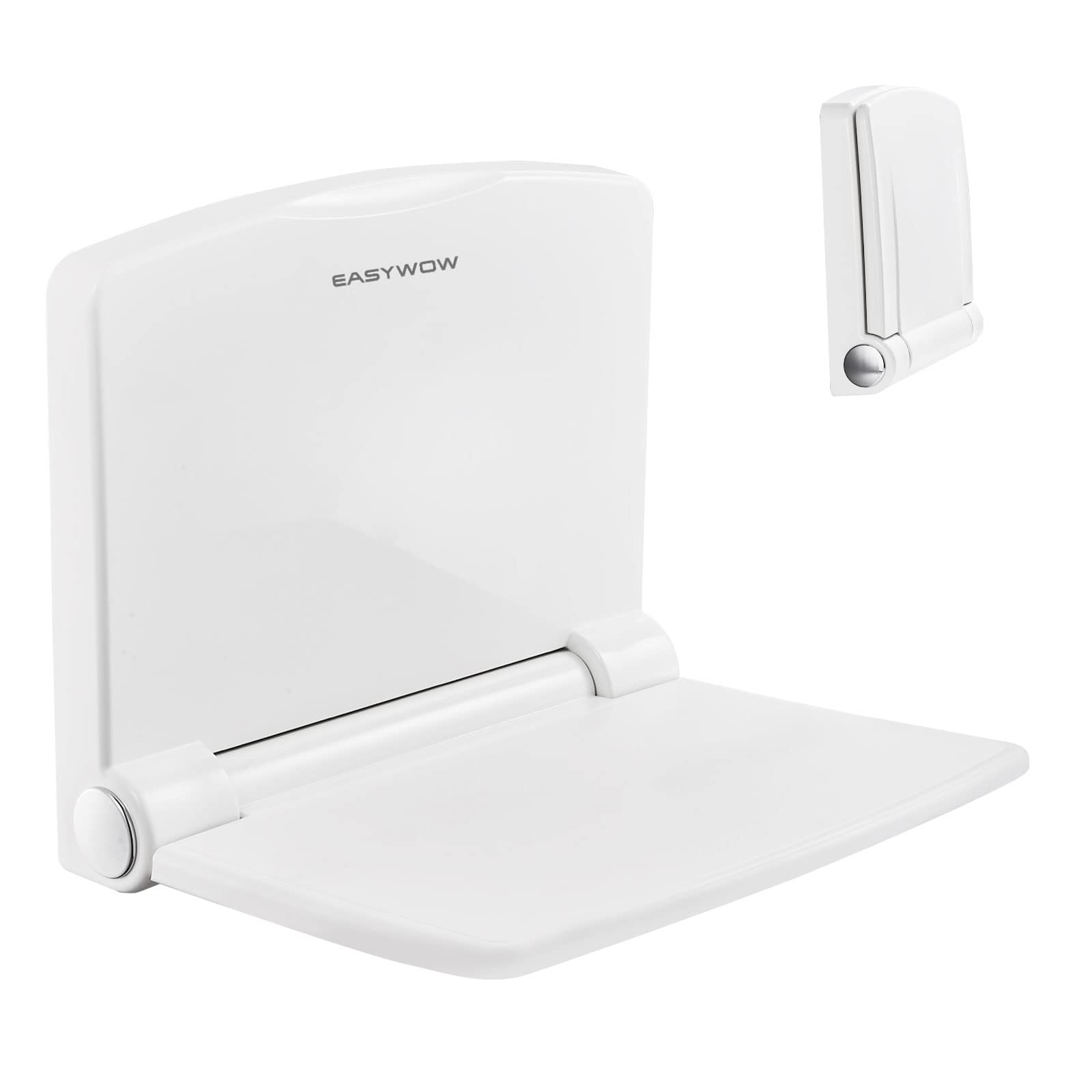 Buy EASYWOW Folding Shower Chair Wall ed Fold Down Bath Seat Chair ABS