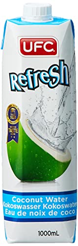 UFC Refresh 100% Natural Coconut Water 12 x 1 L