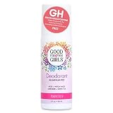 Good For You Girls Aluminum Free Natural Deodorant Roll-On Kids, Teens, Tween, Vegan (Powder Scent)