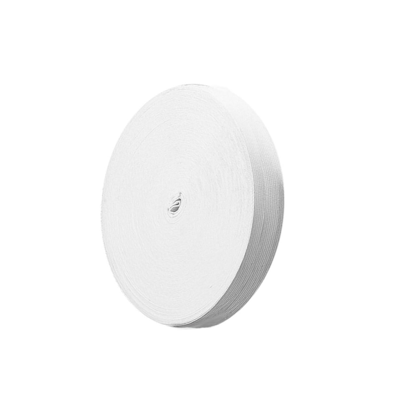 1rouleau Bande Élastique Tricotée Blanche De Mètres De Ruban Élastique pour Couture Et Projets pour Vêtements sous-vêtements Et Sport