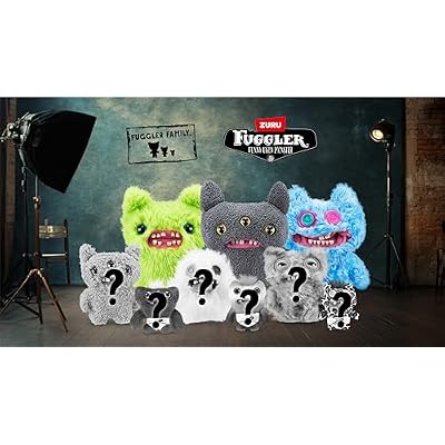 Fuggler Fugg Family by ZURU Funny Ugly Monster, Plush, Collectible, Toy (Screech)