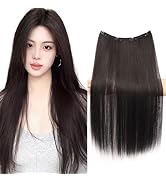 Amazon.co.jp: Fuyunohi エクステ ロング ストレート つけ毛