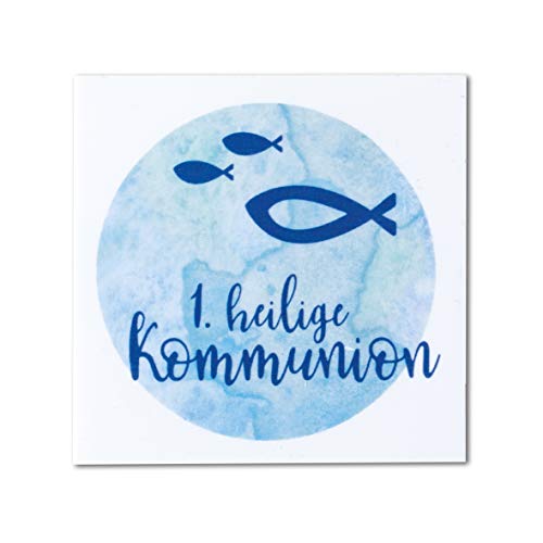Rayher Wax motif Watercolor - Holy Communion, 6,7x6,7cm, Light Blue