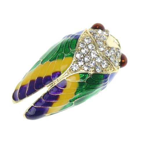 CALLARON broche de pechera orquillas hair bow Broche para Atractivo broche de cigarra Broche de aleación Cicada broche broches para vestidos broche de fiesta