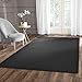Garland Rug Town Square Area Rug, 7-Feet 6-Inch by 9-Feet 6-Inch, Black
