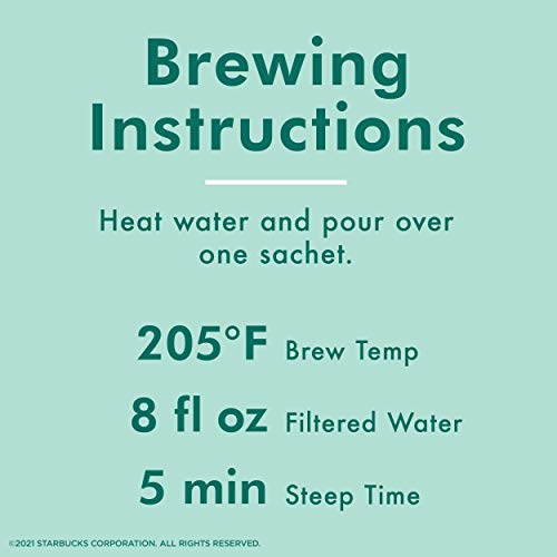 Teavana Caffeine Free Herbal Tea — White Chocolate Peppermint With Roobois Cocoa — Box 12 Sachets Total, 15.24 Ounce #TOP2