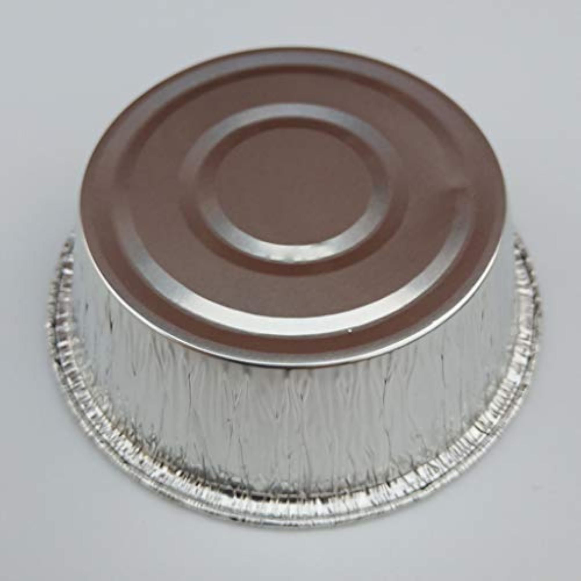 Aluminum Foil Pie Pans Round Tin Pans, 240ml, 50 Pcs