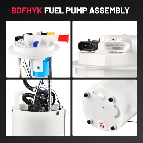 Image of BDFHYK Electric Fuel Pump Module Assembly Compatible with Chevrolet Silverado 1500 2007-2008, Compatible with GMC Sierra 1500 2007-2008, 4.8L 5.3L V8 Replace E3752M