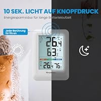 Newentor Thermometer innen außen MAX MIN 24/48 Std – Ansicht 4