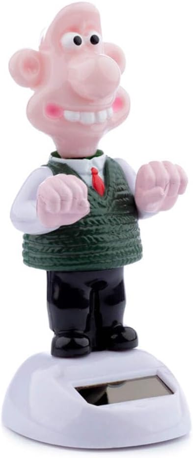 Puckator Wallace Solar Pal - Home Office Table Desk Dashboard Car Decor Decoration - Gift Ideas - Gifts for Teenage Old Boy Girl Dad Mums - Powered Kids Toys Toy Figure Figures