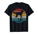 Mens Doodle Dad - Vintage Goldendoodle Dog Owner Funny Gift T-Shirt