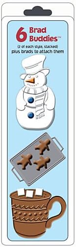 HOT OFF THE PRESS Brad Buddies 6/Package, Frosty