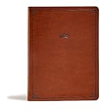 CSB Tony Evans Study Bible, British Tan LeatherTouch