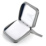 LIOVODE CD Wallet, 48 Capacity Portable CD/Blu-ray/Disc Media Holder Storage Organizer Binder for Car Office Home (Dark Blue) - Image 3