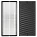 Filtro A Carbone XD6060 XD6065 Elimina Odori E Purificatori Automatici Per Camera Da Letto XD6070 XD6075 True Hepa Filtro Allergeni, PU4025 Purificatori Auto Ad Aria Pura Intensa, 1 Carbone E 1 Filtro - 3