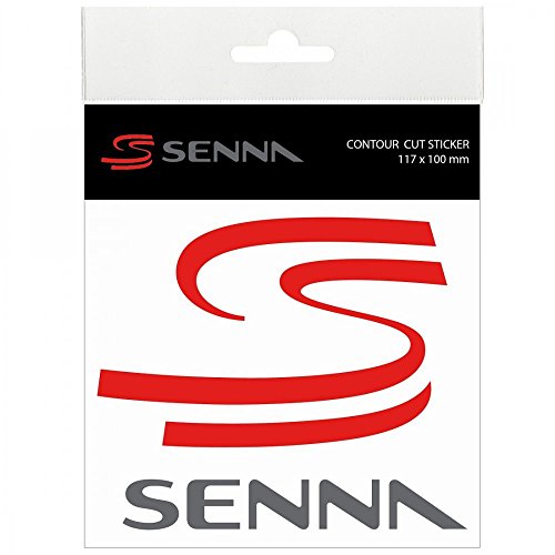 Ayrton Senna Double S Sticker