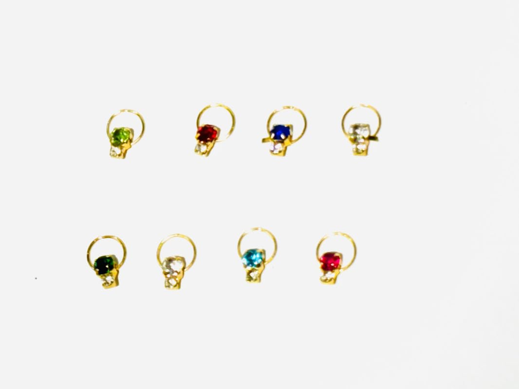 / Deity Ornaments Radha Rani & Matarani Nosering (Set of 5) (Size Suitable for 5no / 5inch,6inch,7inch) RK_1688