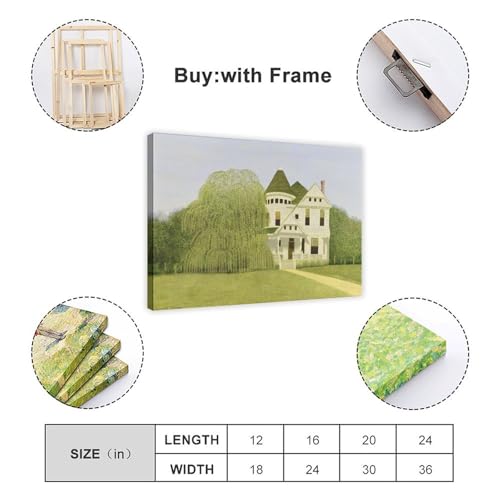 Impression sur toile Weeping Willow Carroll Cloar tableau haut de gamme - 2