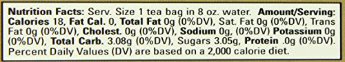 Davidson's Organics, French Vanilla, 8-Count Tea Bags, Pack Of 12 #TOP5