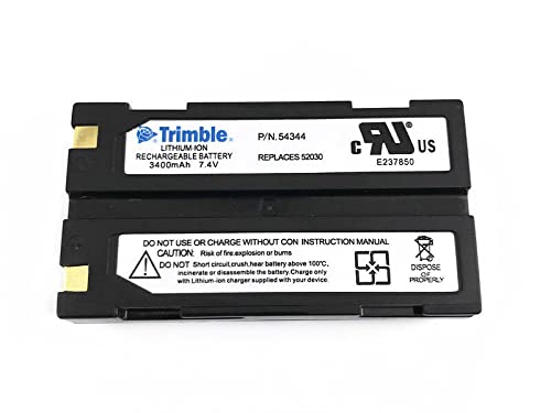 Aiefoced 5 PCS Trimble 3400MAH Battery for Trimble 5700 5800 R7 R8 5344 MT1