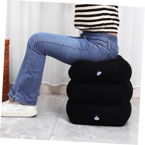 Repose-pieds gonflable portable pour le confort des trajets en avion - 4