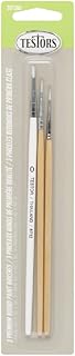 Testor Corp. 3 Piece Premium Round Brush Set TES281206 Paint Brushes
