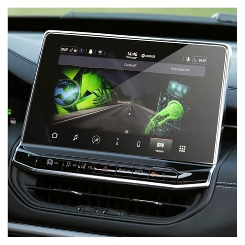 Film Écran LCD pour Jeep Compass 2021-2022 Protection Verre Trempé 10.1 Pouces