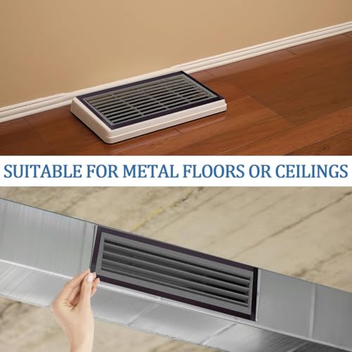 Couvercles de ventilation de sol magnétique pour grille de maison - 7